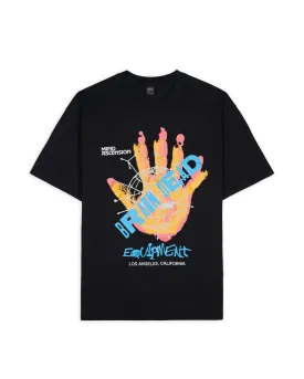 Brain Dead Equipment Mind Hand T-shirt - Black