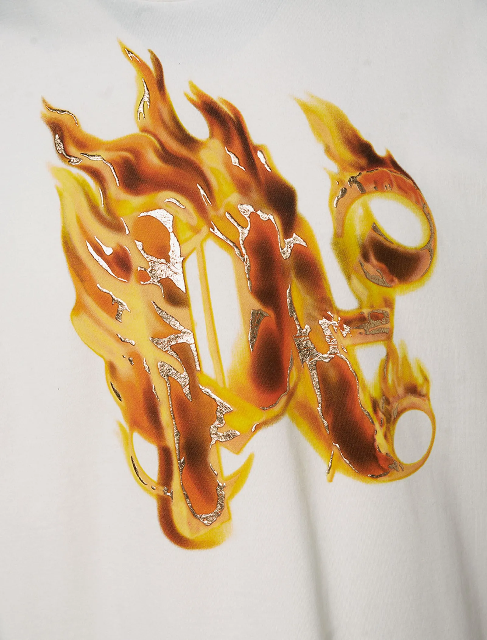 BURNING MONOGRAM TEE