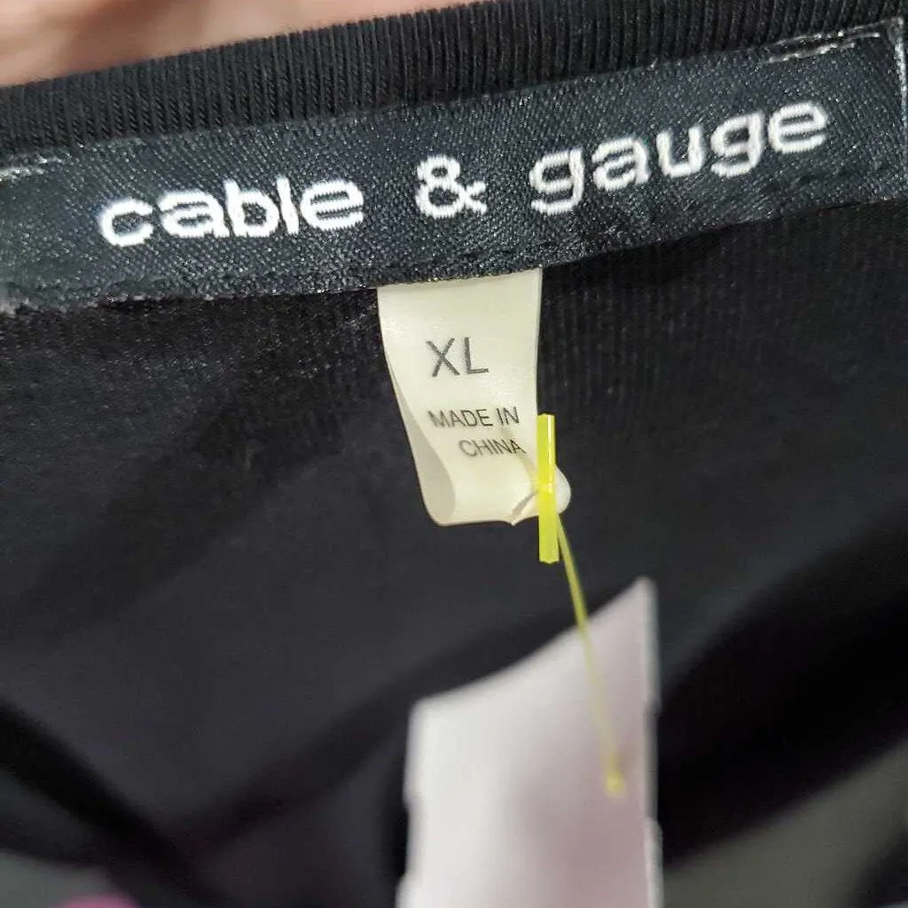 Cable & Gauge Top XL