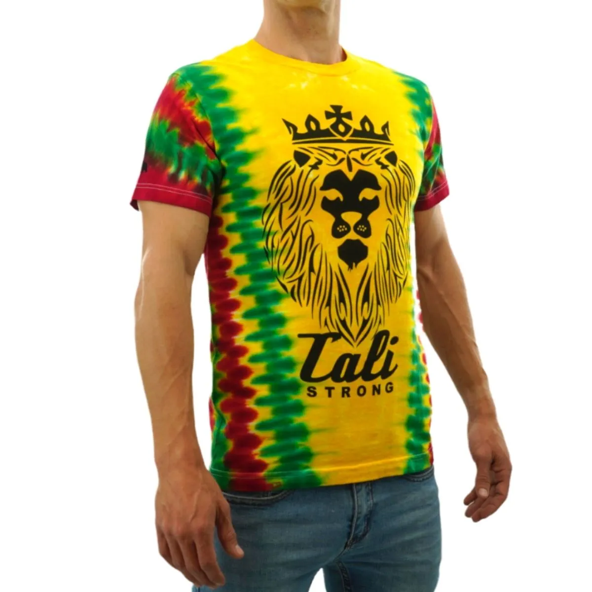 CALI Strong King Rasta T-shirt Tie Dye