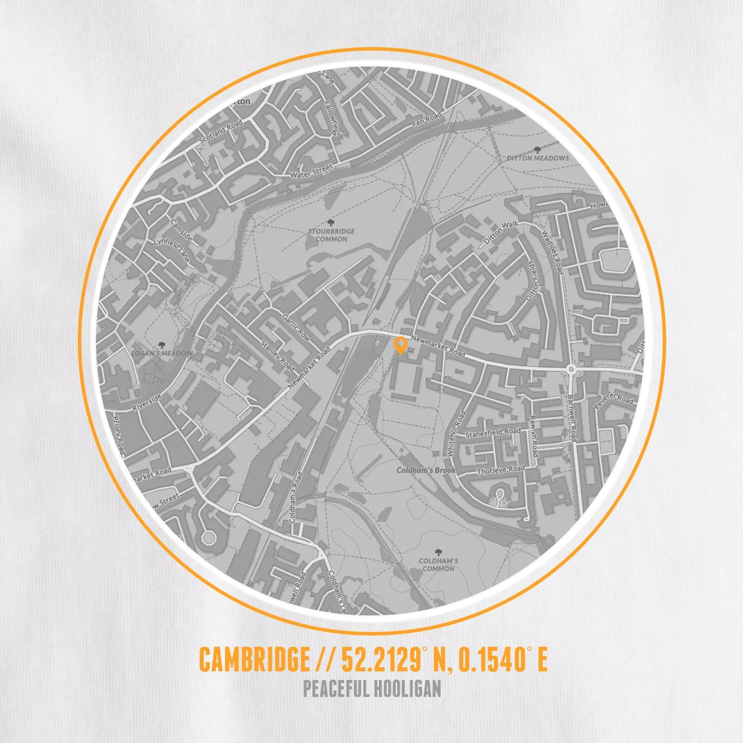 Cambridge United Location T-Shirt White