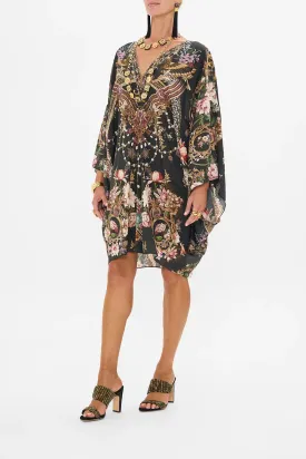 Camilla T Shape Short Kaftan - Dynasty Daze