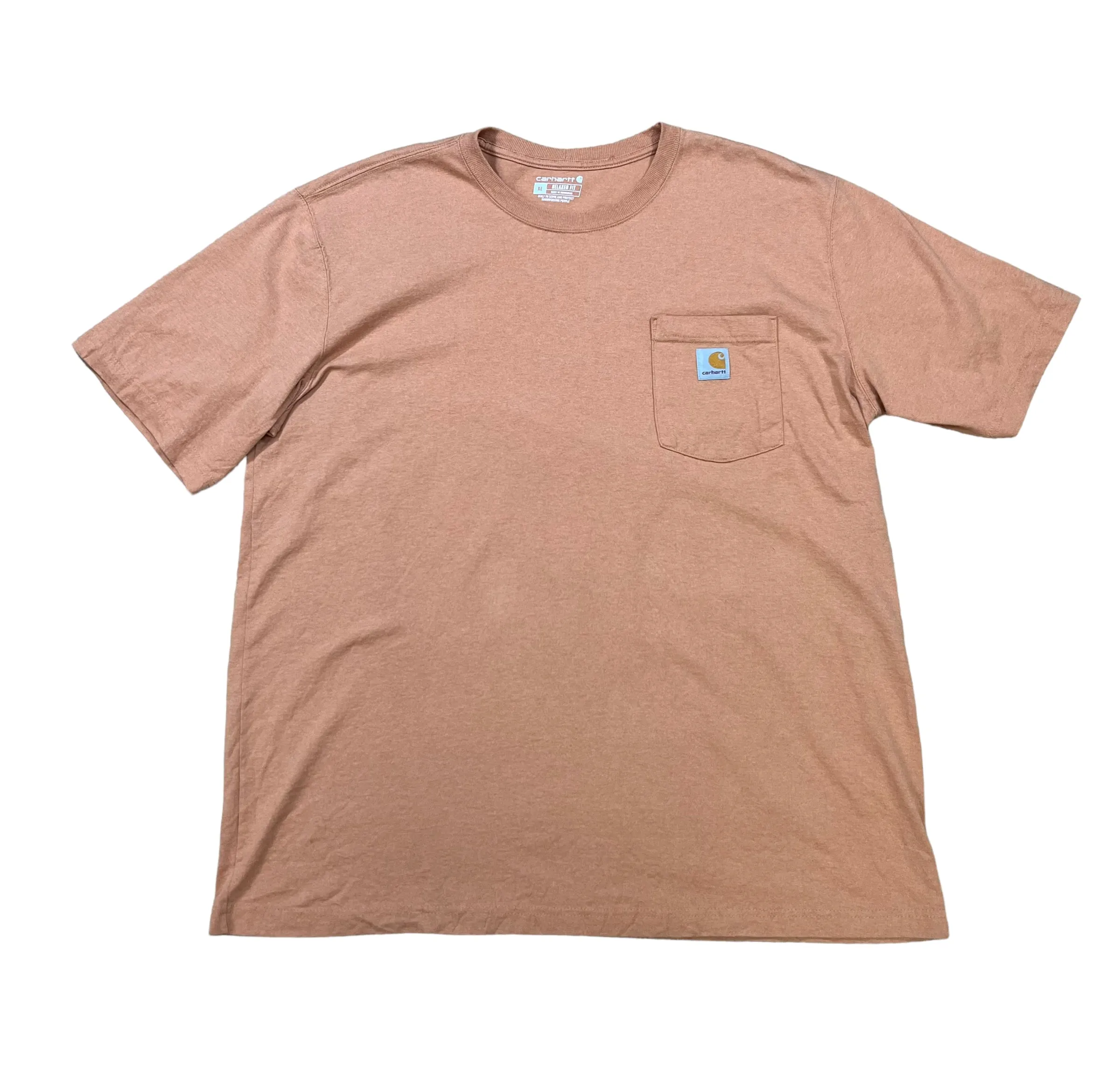 Carhartt "Hard Working Gear" Orange Pocket T-Shirt