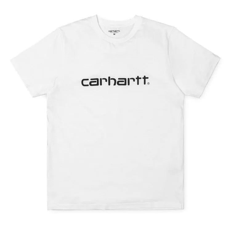 Carhartt Script T-Shirt - White/Black