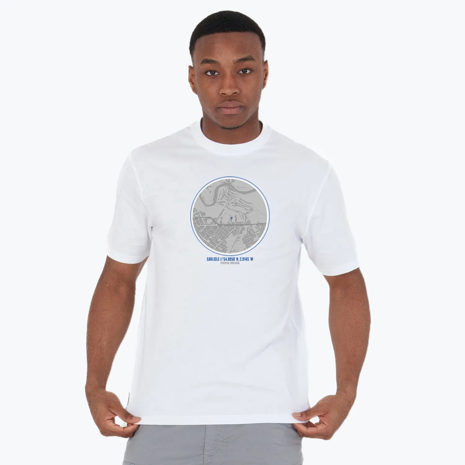 Carlisle United Location T-Shirt White