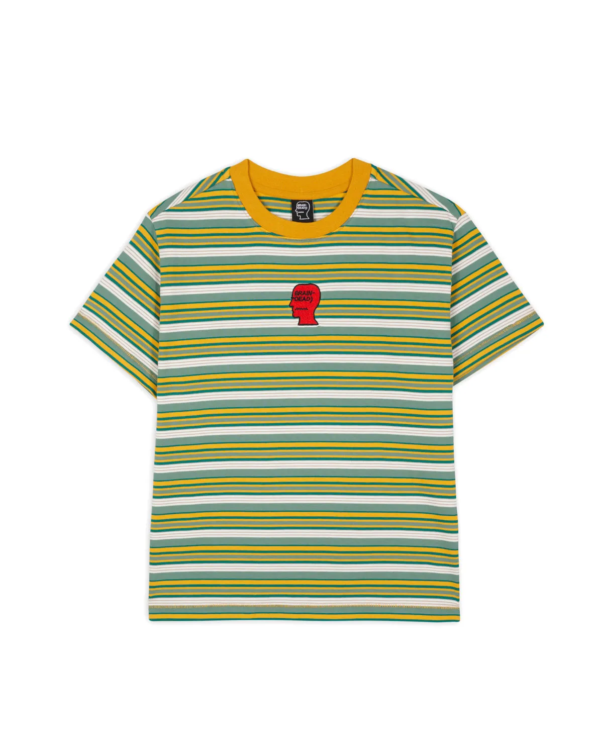 Classics Striped Baby Tee - Green Multi