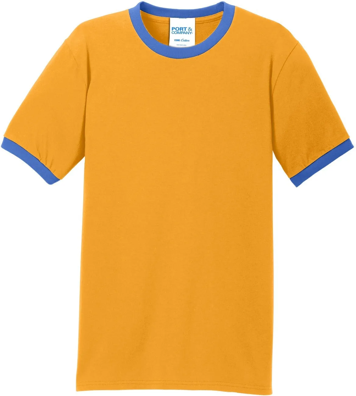 CLOSEOUT - Port & Company Core Cotton Ringer Tee