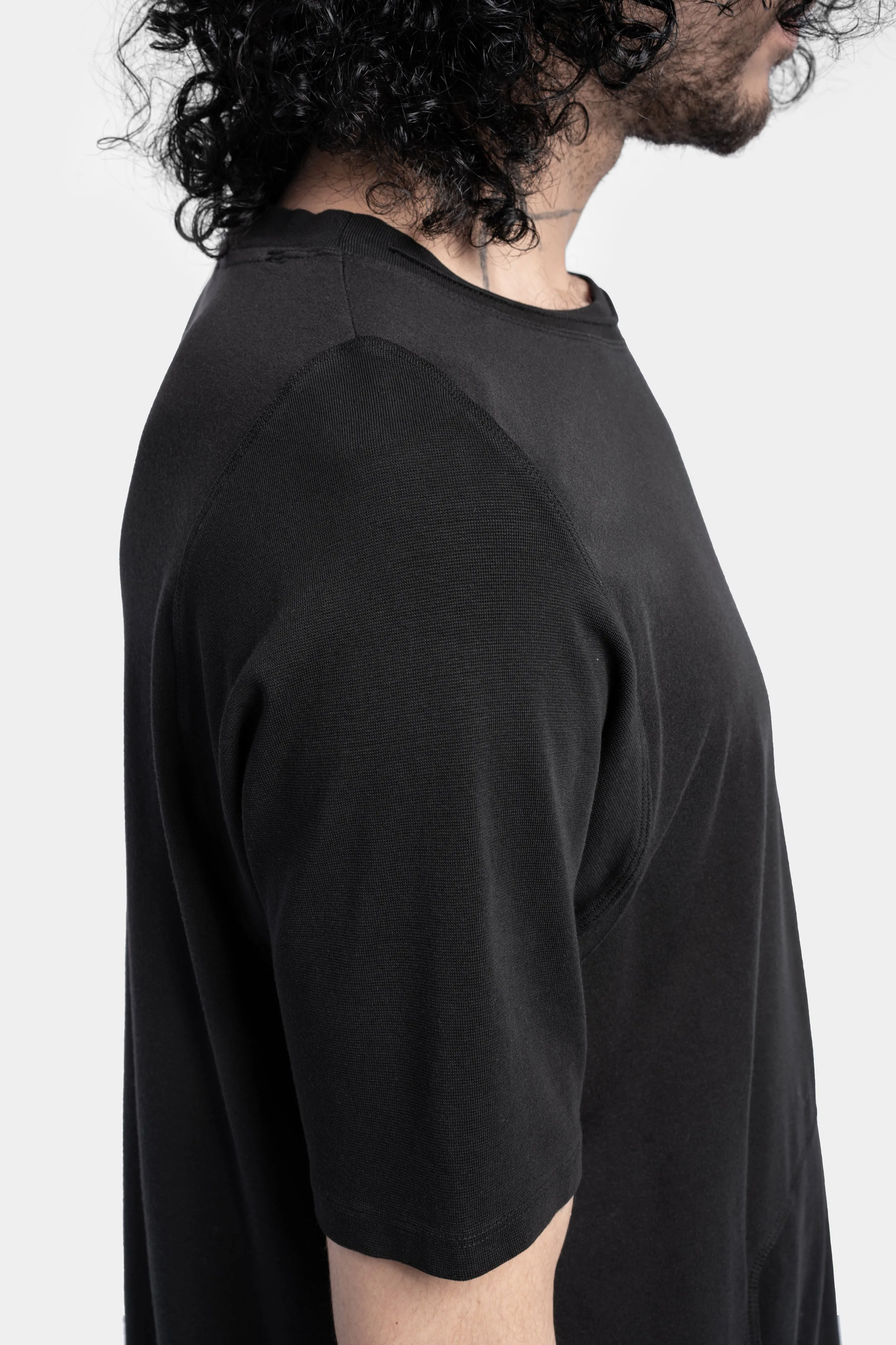 Collar T-Shirt, Black