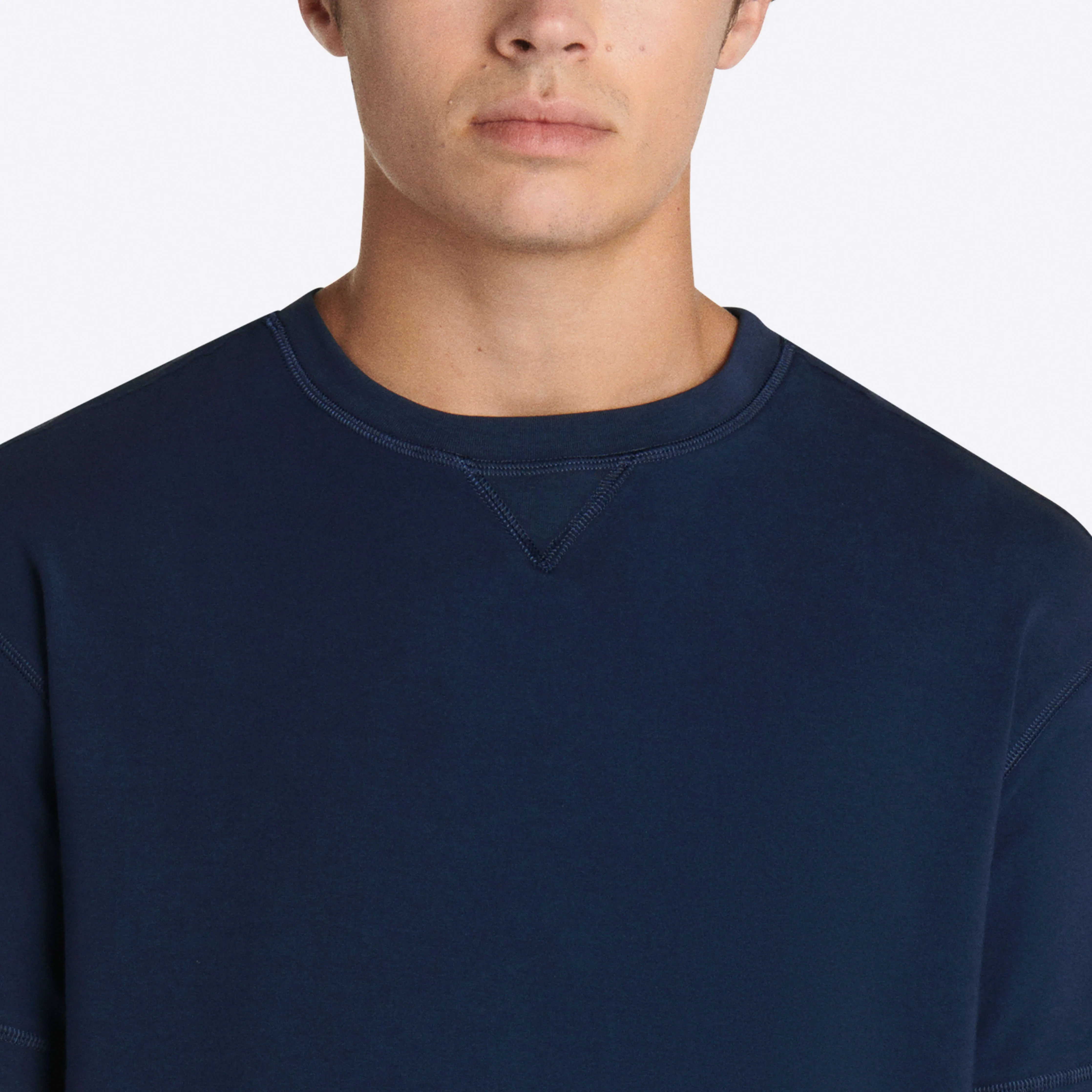 Comfort Solid Crew Neck T-Shirt