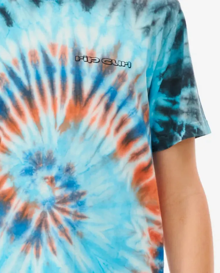 Cosmic Tides Tie Dye Tee - Boys