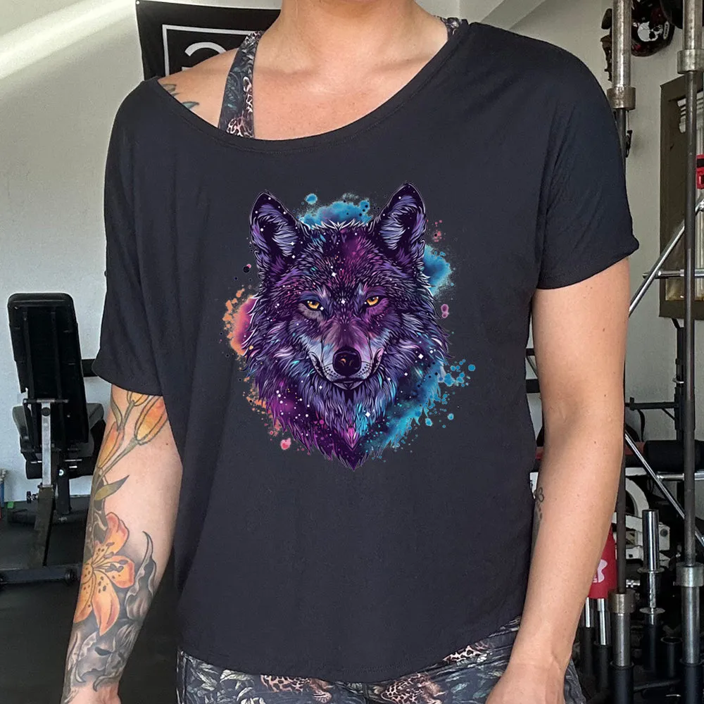 Cosmic Wolf | Slouchy Tee