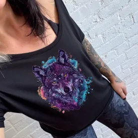 Cosmic Wolf | Slouchy Tee