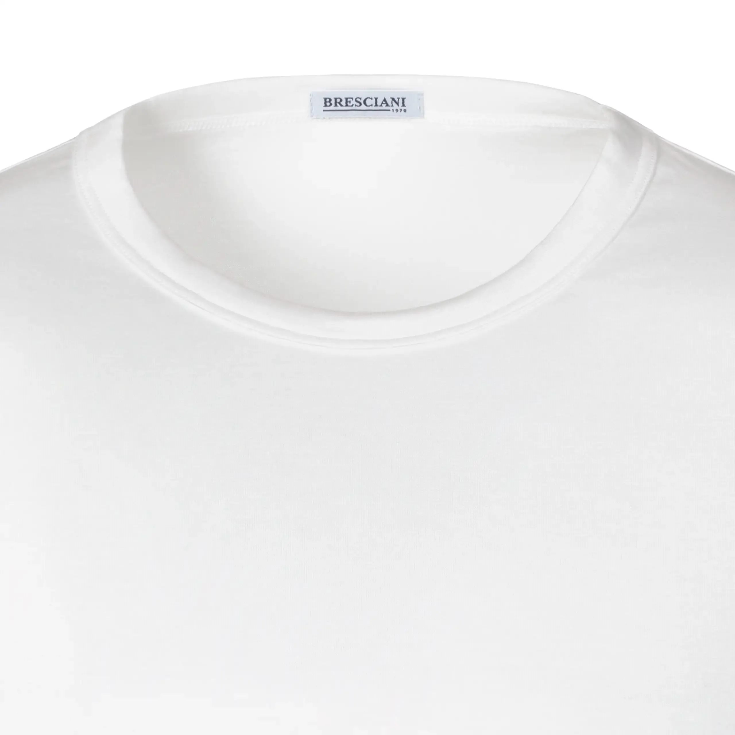 Cotton Crew-Neck T-Shirt in White