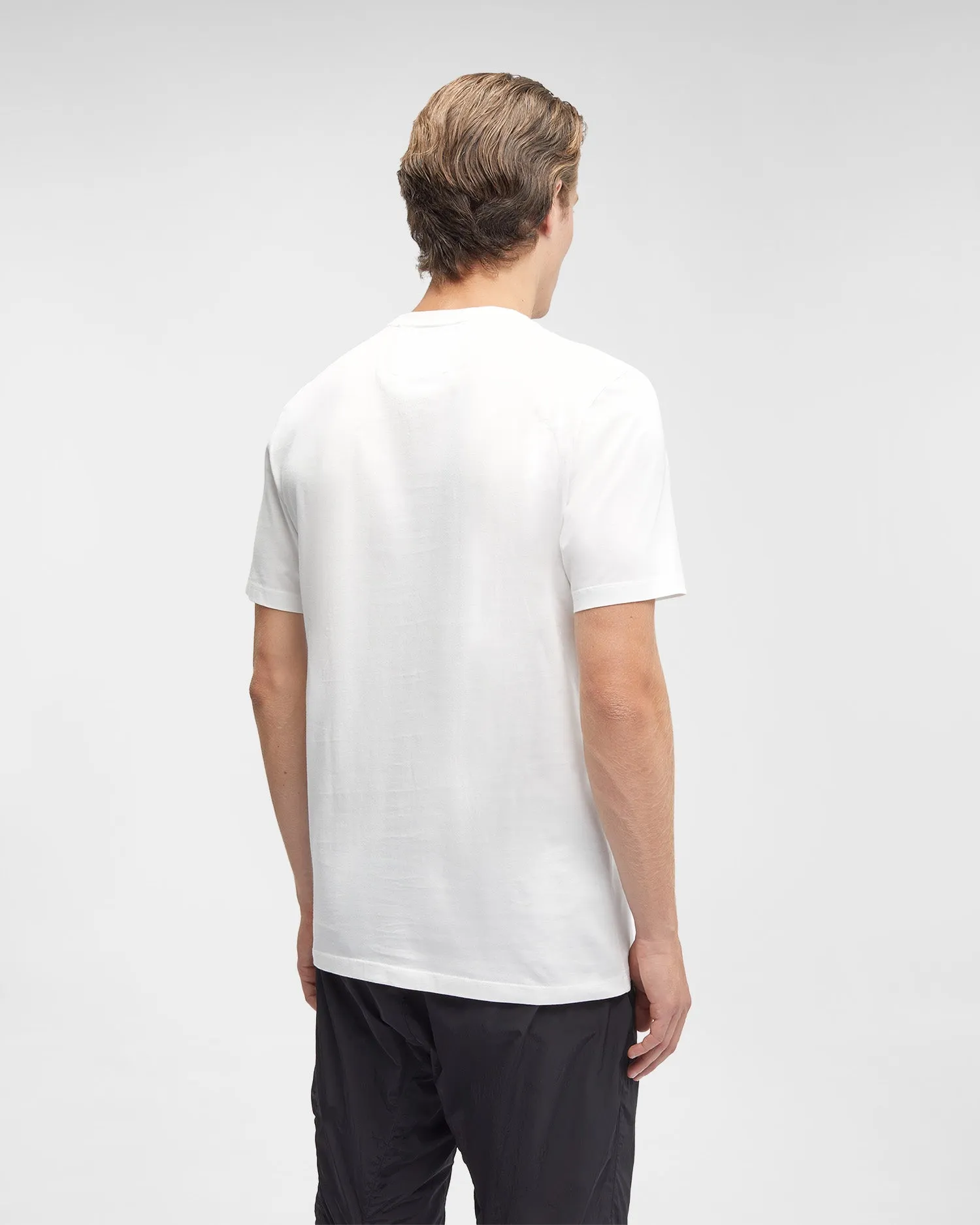 CP Company Label Logo T-Shirt White