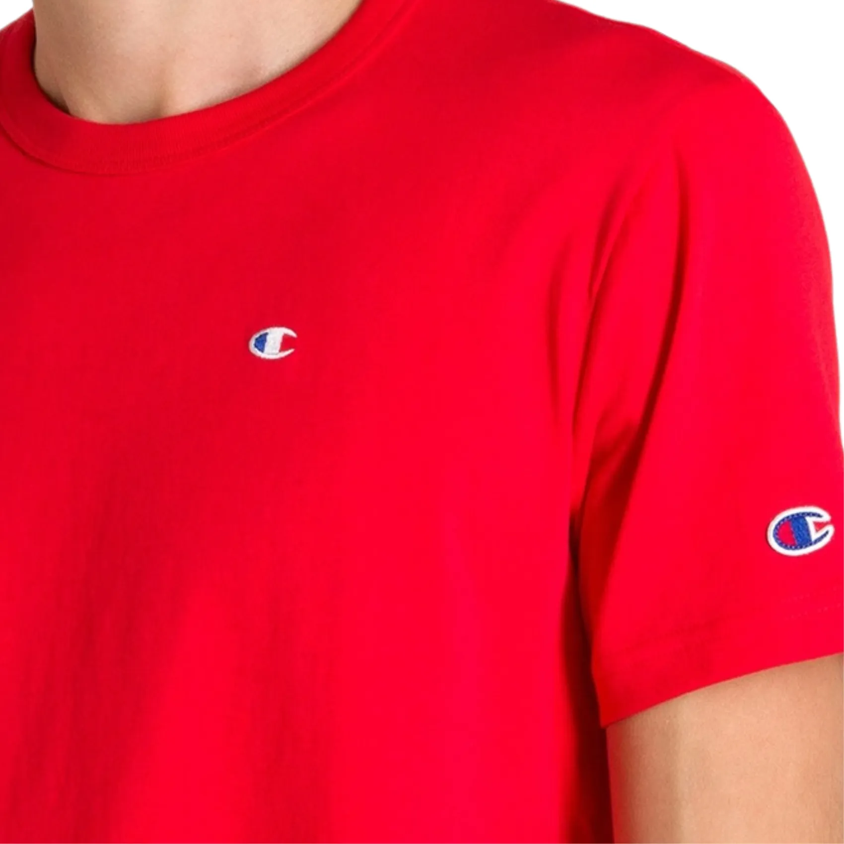 Crew Logo Tee - Red