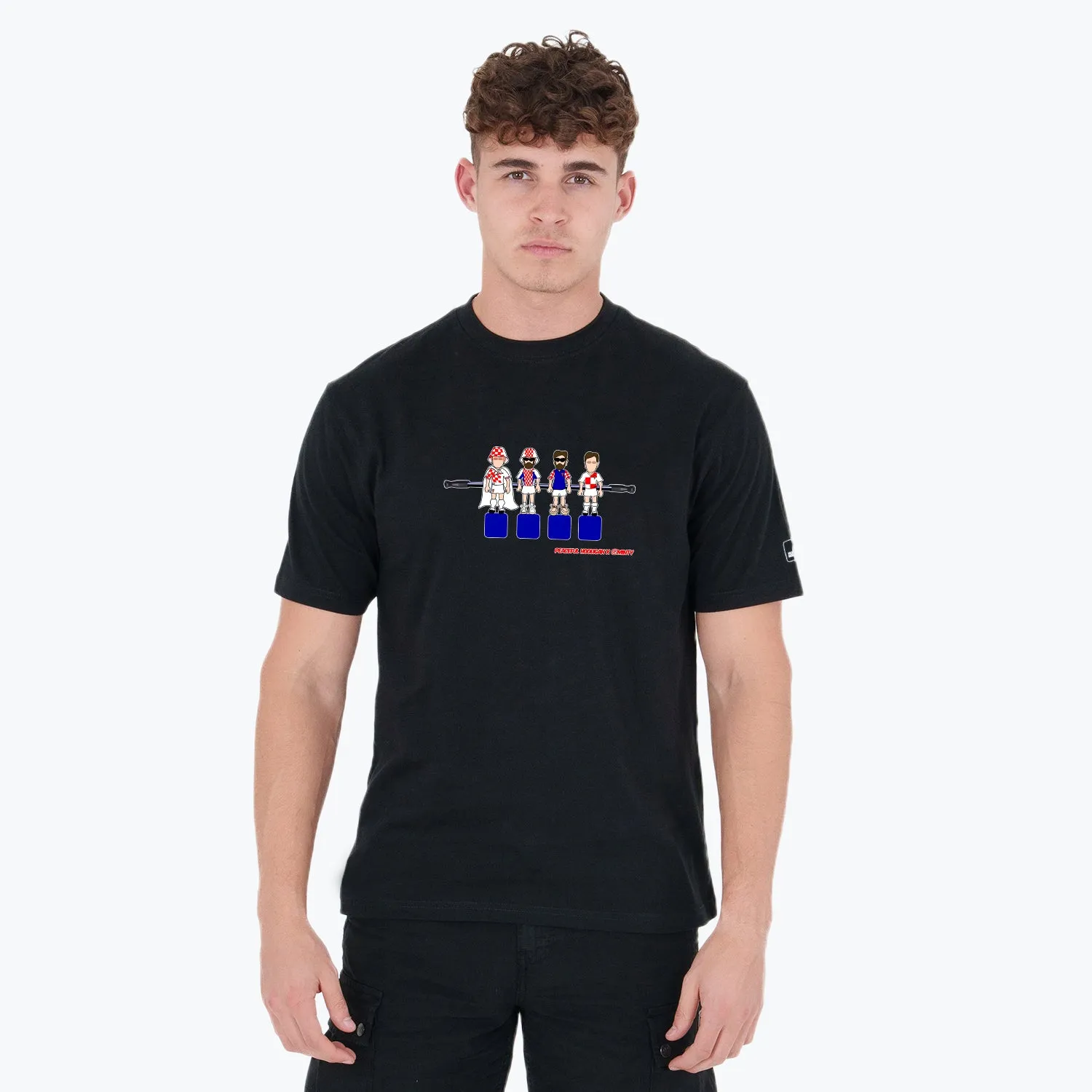 Croatia Foosball T-Shirt Black