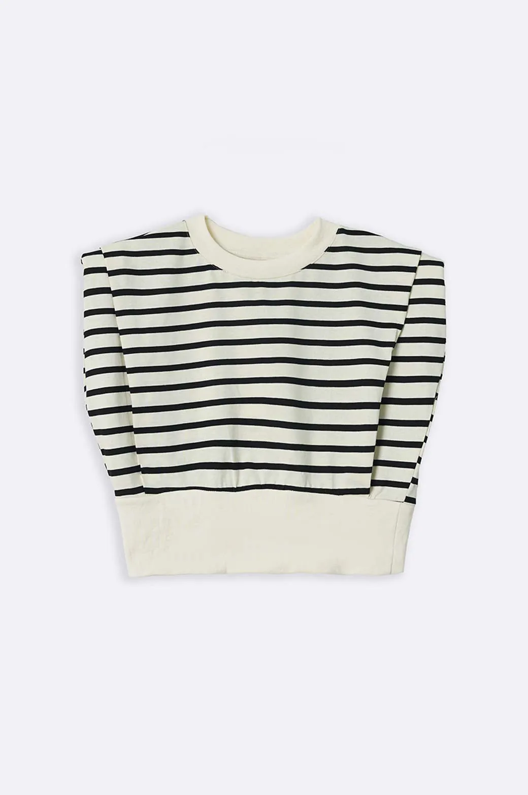 CROPPED SHOULDER TEE