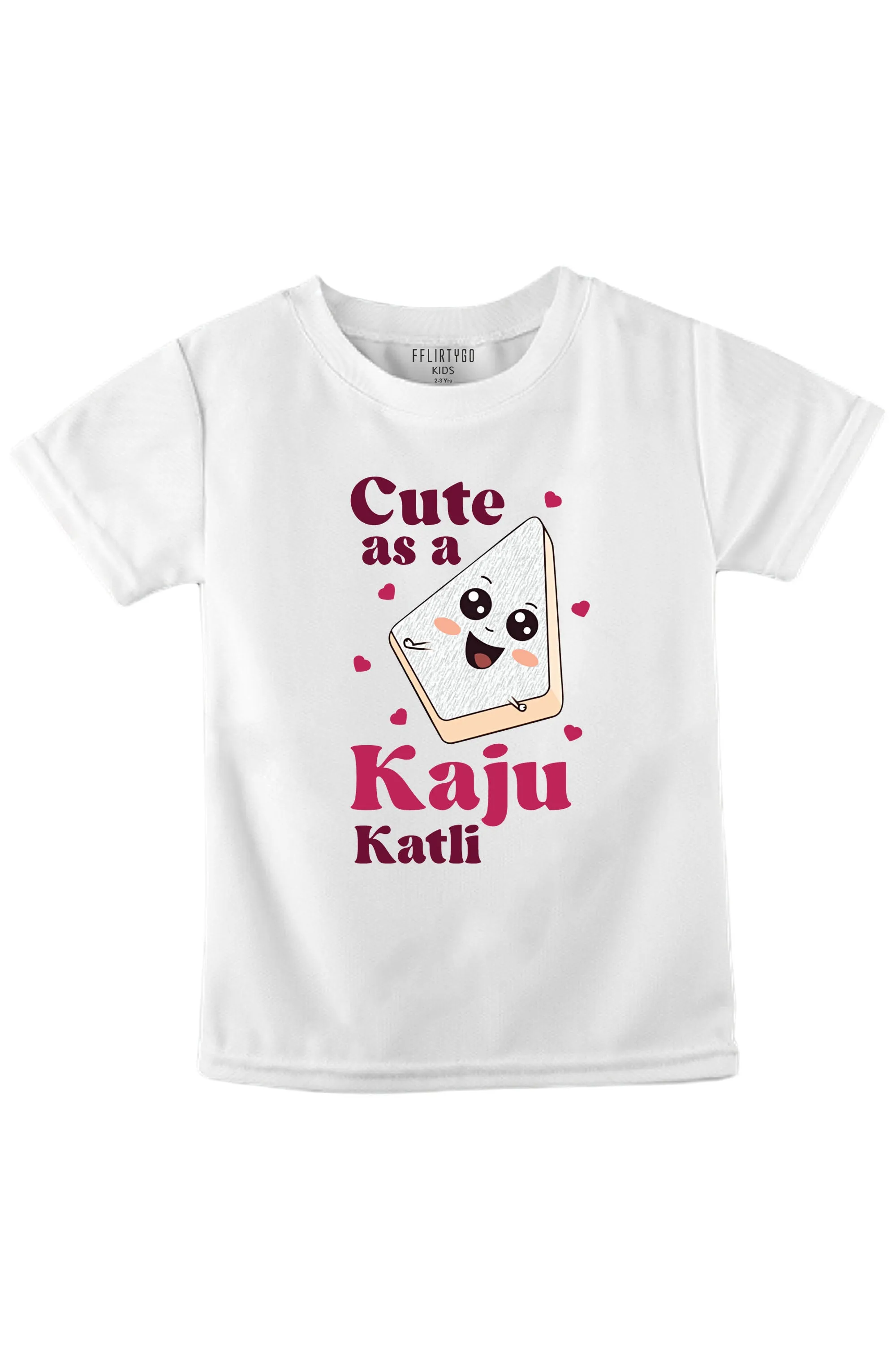 Cute As A Kaju Katli Kids T Shirt