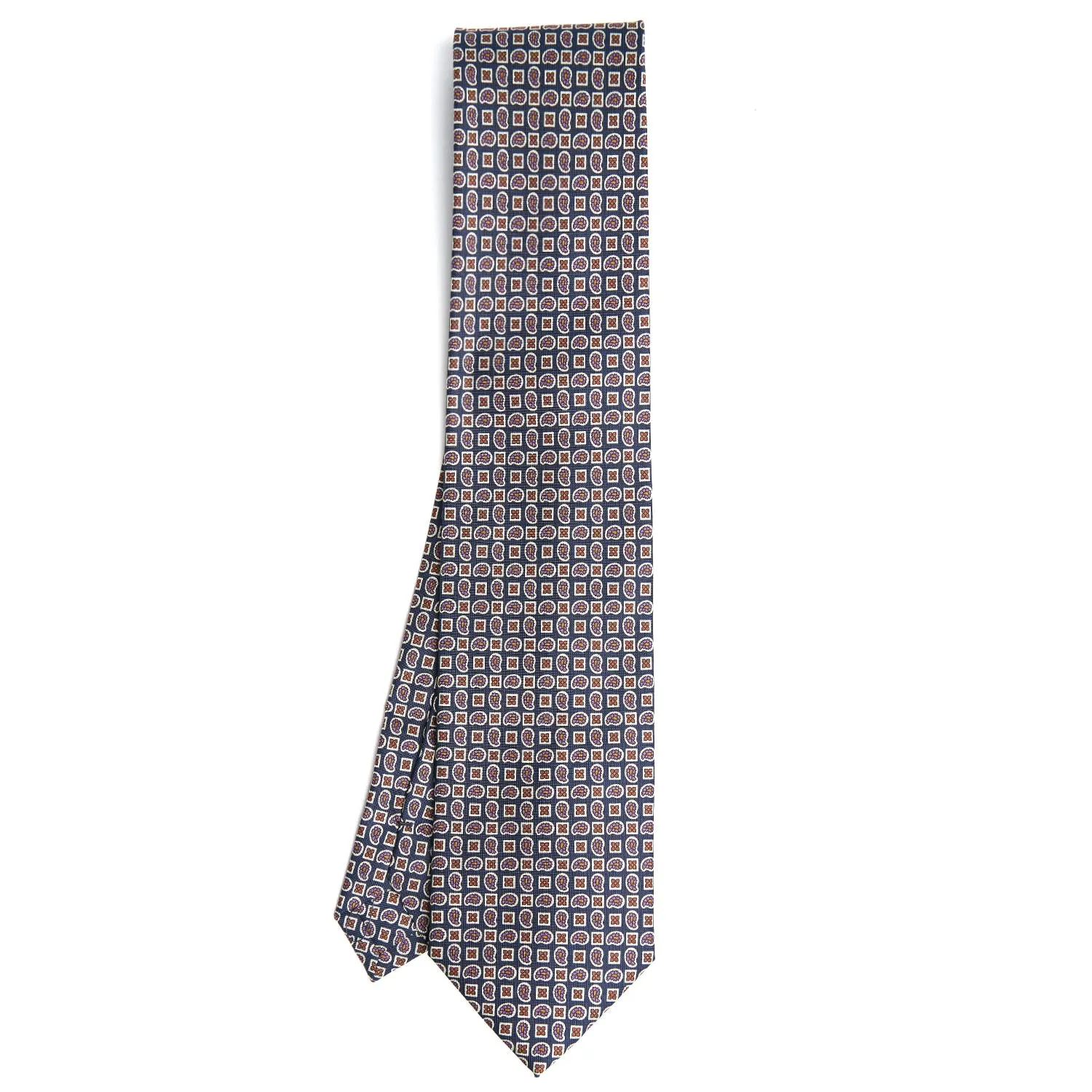 DARK BLUE EXTRA LONG SARTORIAL SILK TIE