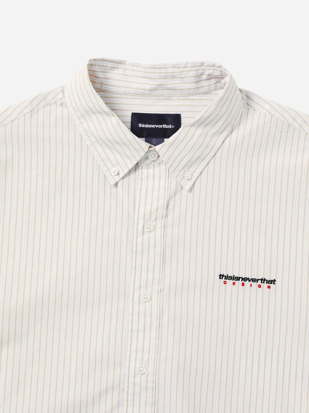 DSN Striped Shirt - Beige