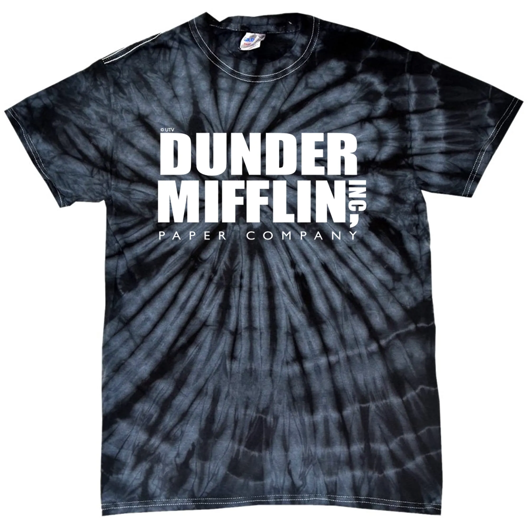 Dunder Mifflin Logo - Tie Dye TShirt