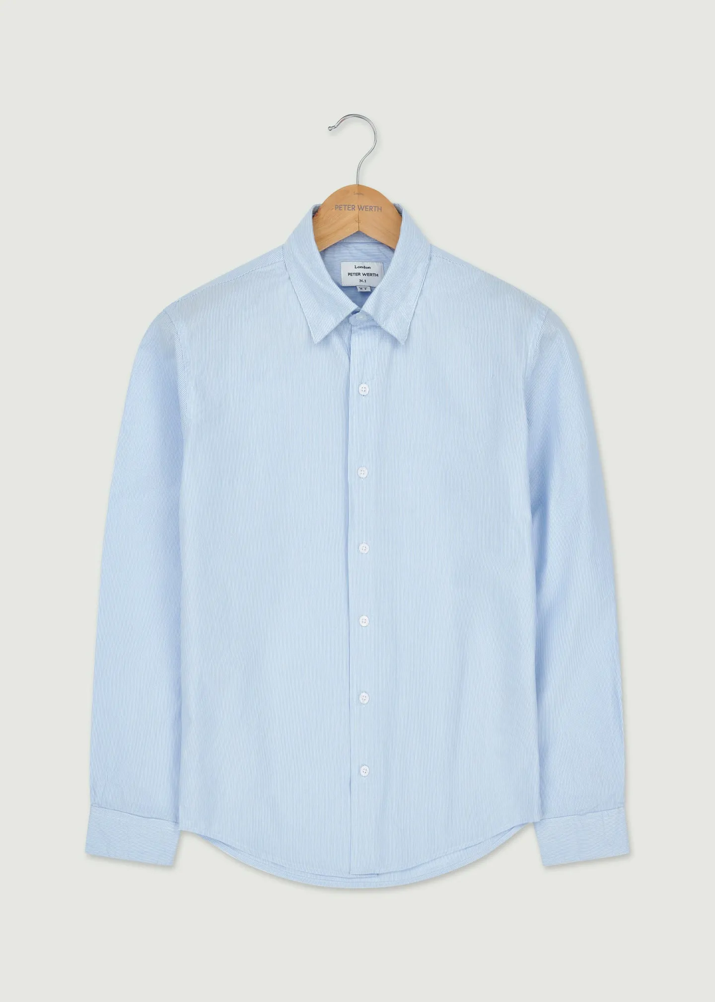 Dupont Long Sleeve Shirt - Light Blue