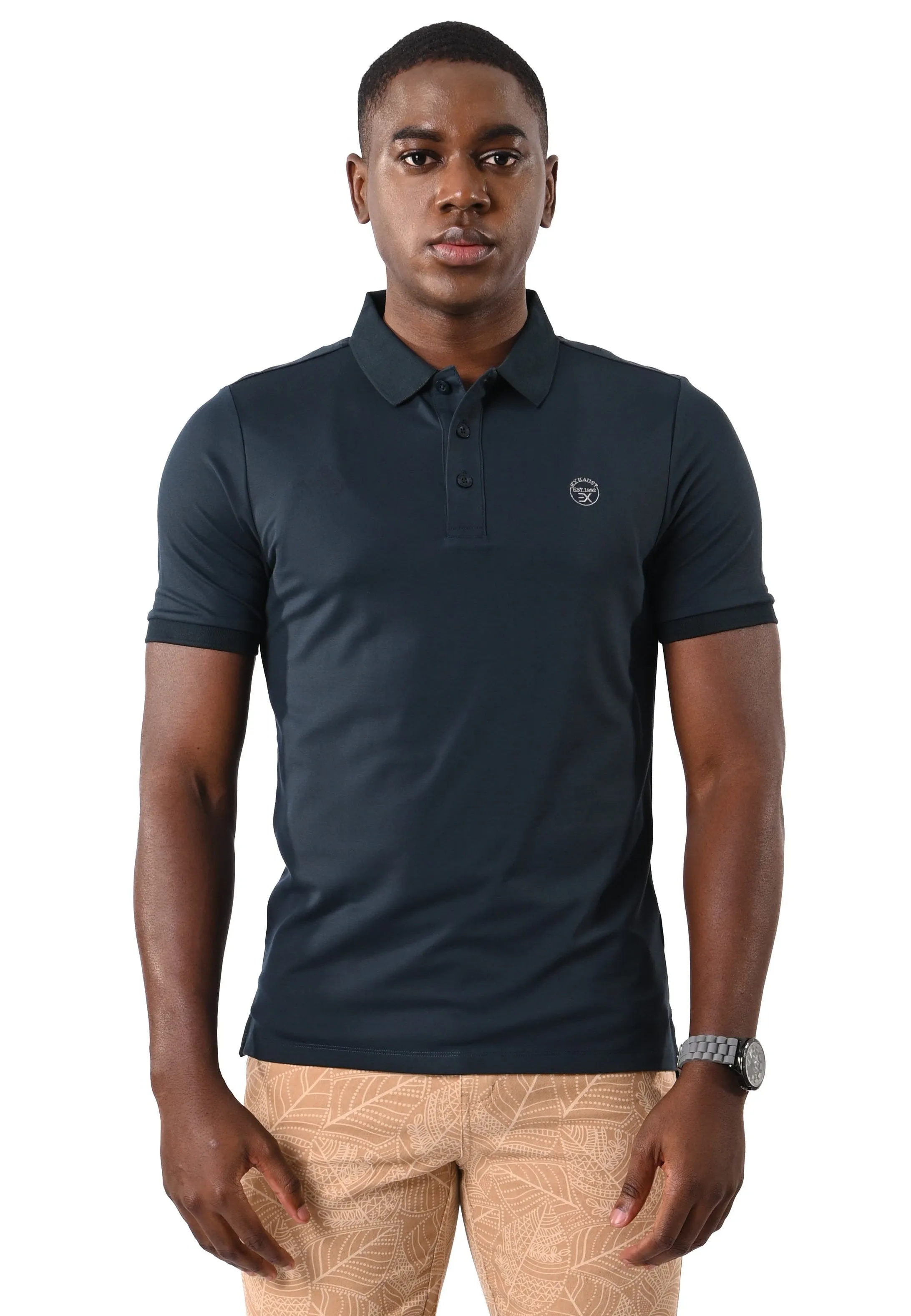 EXHAUST MENS POLO T-SHIRT [SLIM FIT] 1490