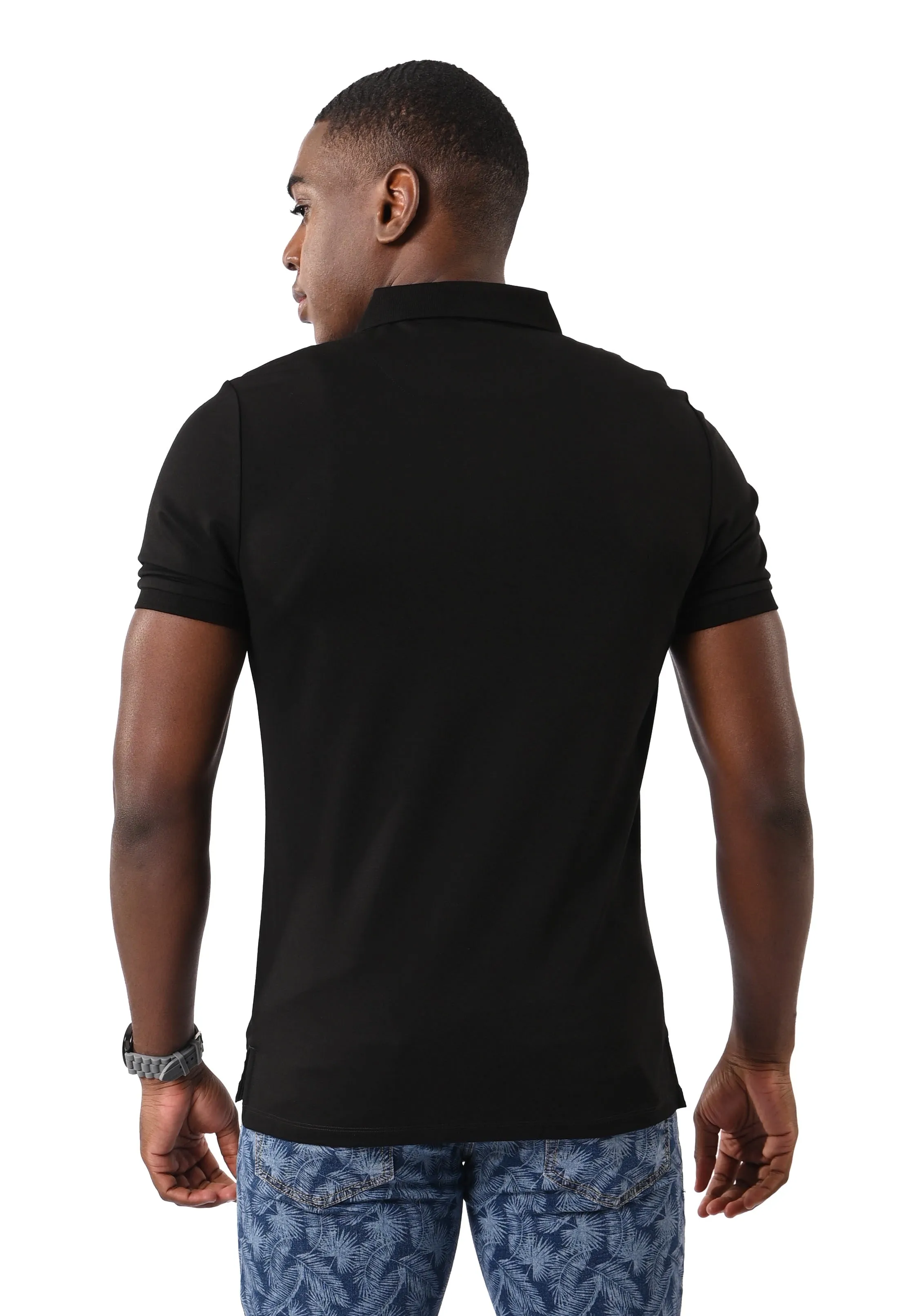 EXHAUST MENS POLO T-SHIRT [SLIM FIT] 1490