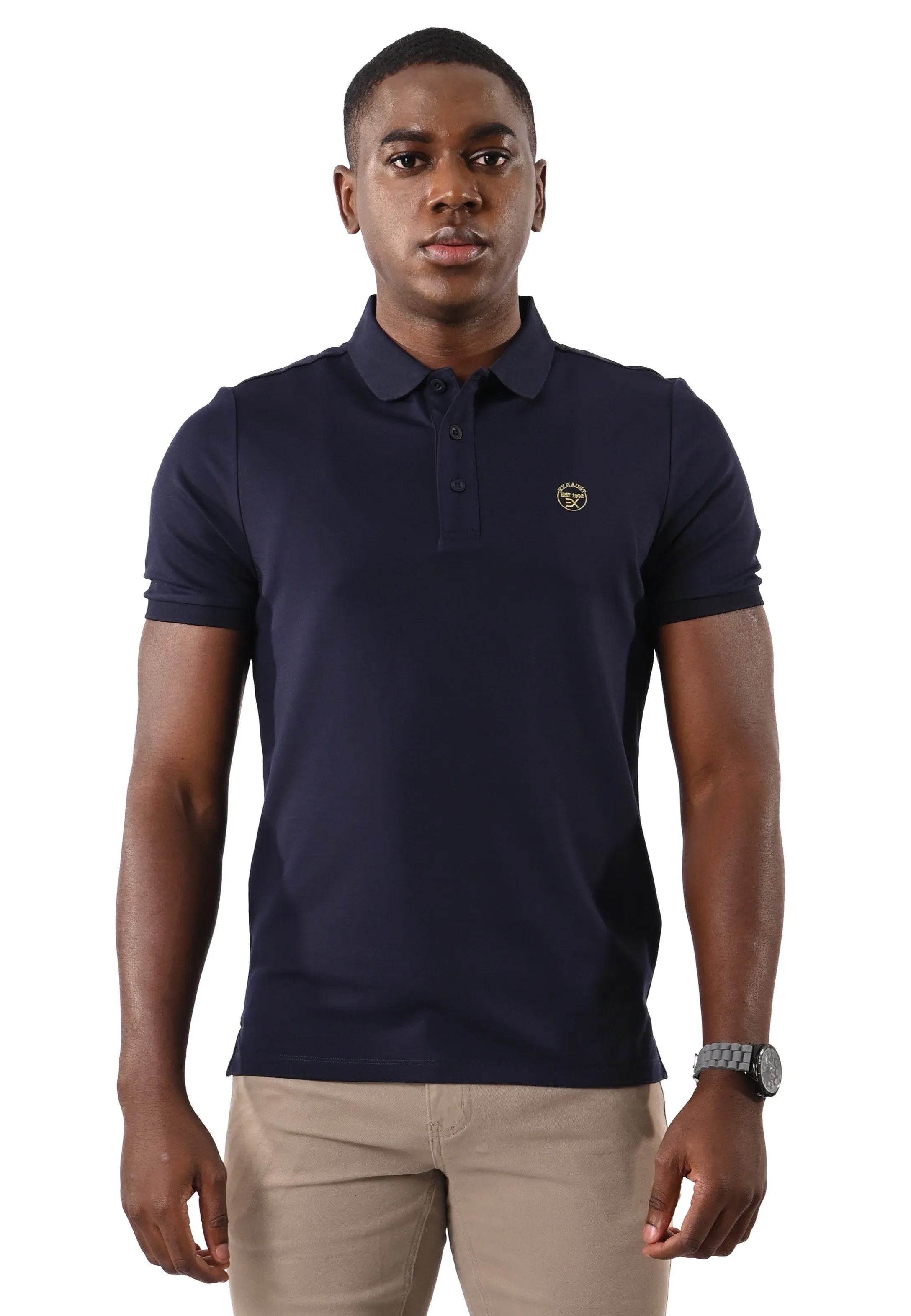 EXHAUST MENS POLO T-SHIRT [SLIM FIT] 1490