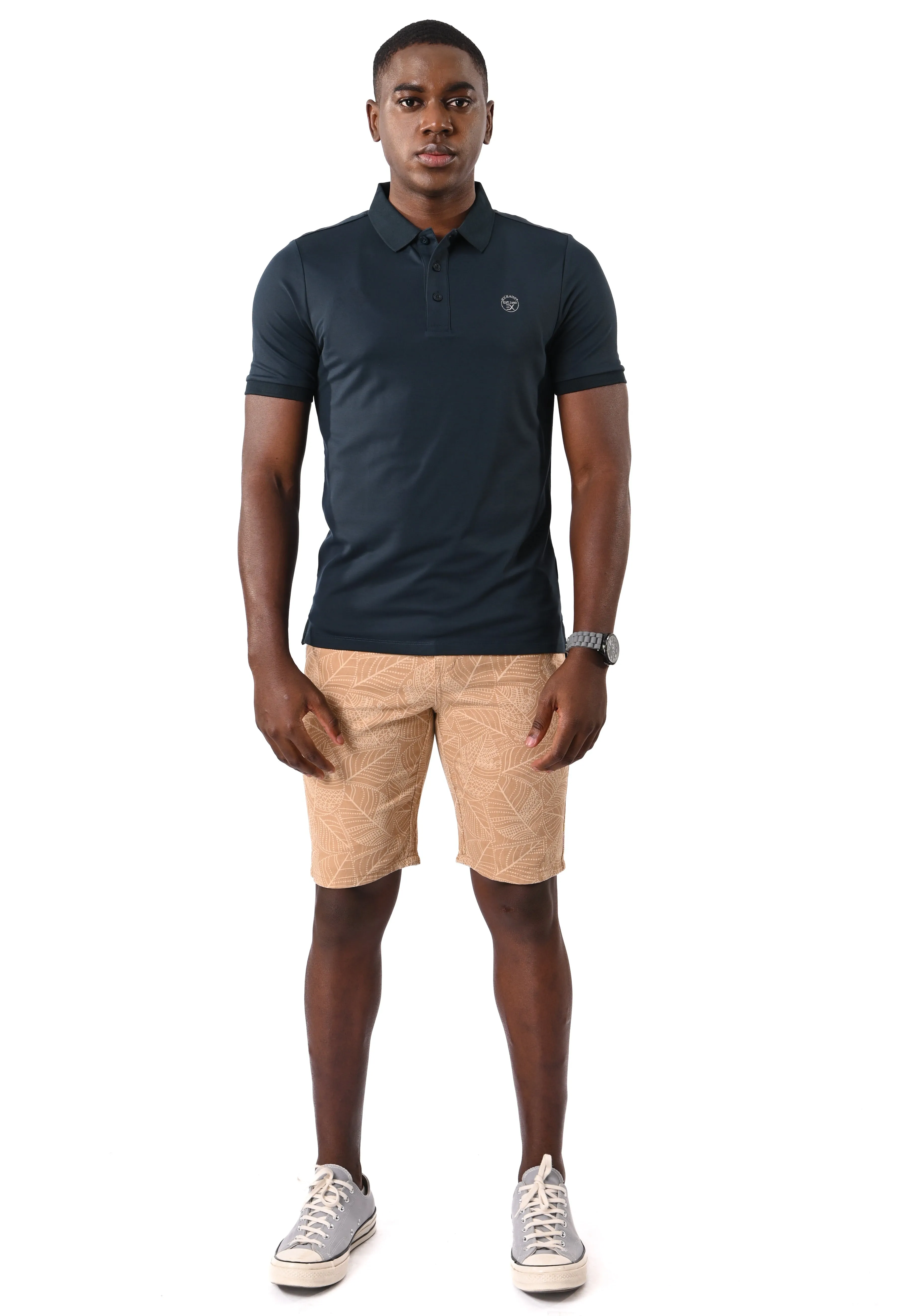 EXHAUST MENS POLO T-SHIRT [SLIM FIT] 1490