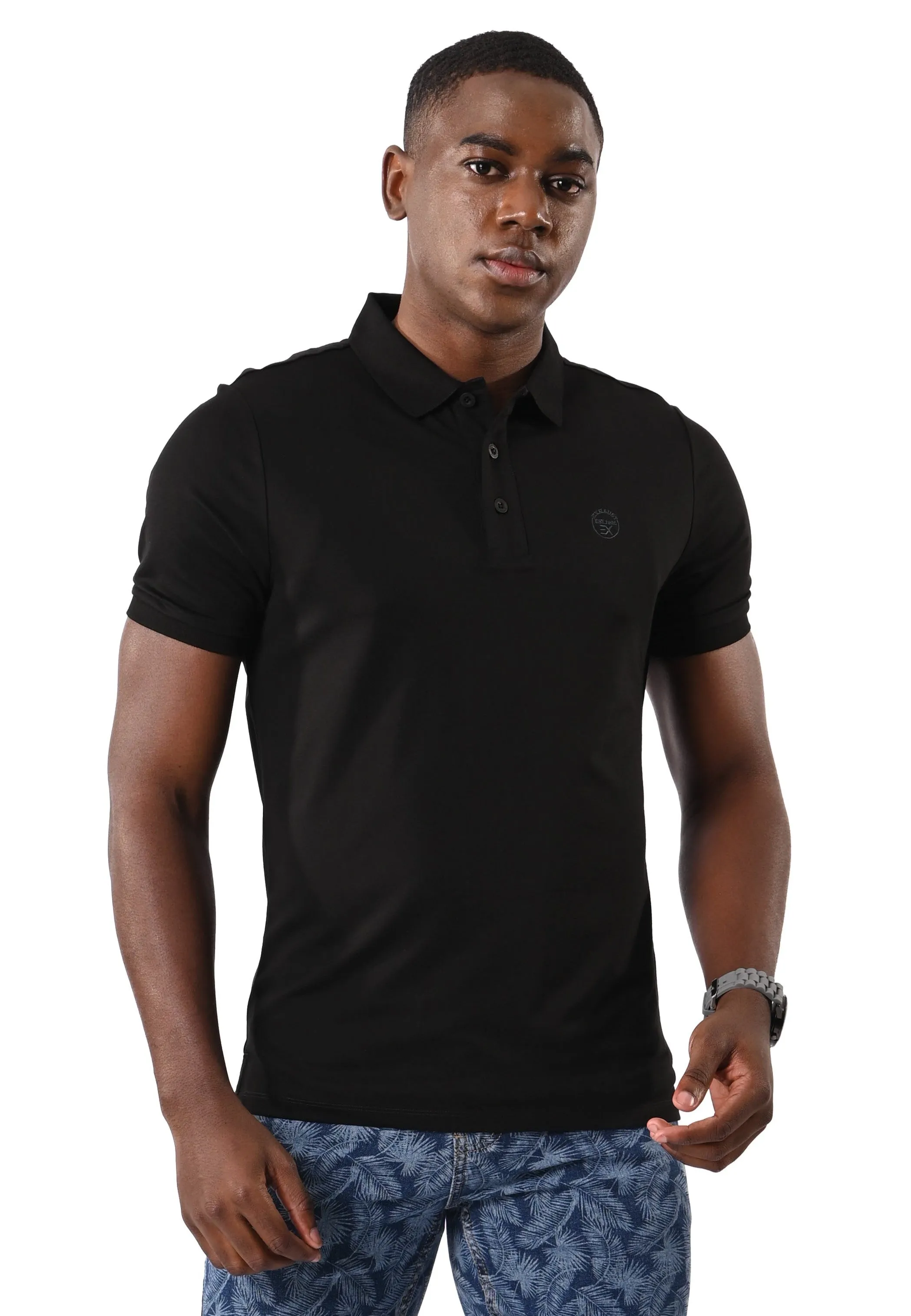 EXHAUST MENS POLO T-SHIRT [SLIM FIT] 1490