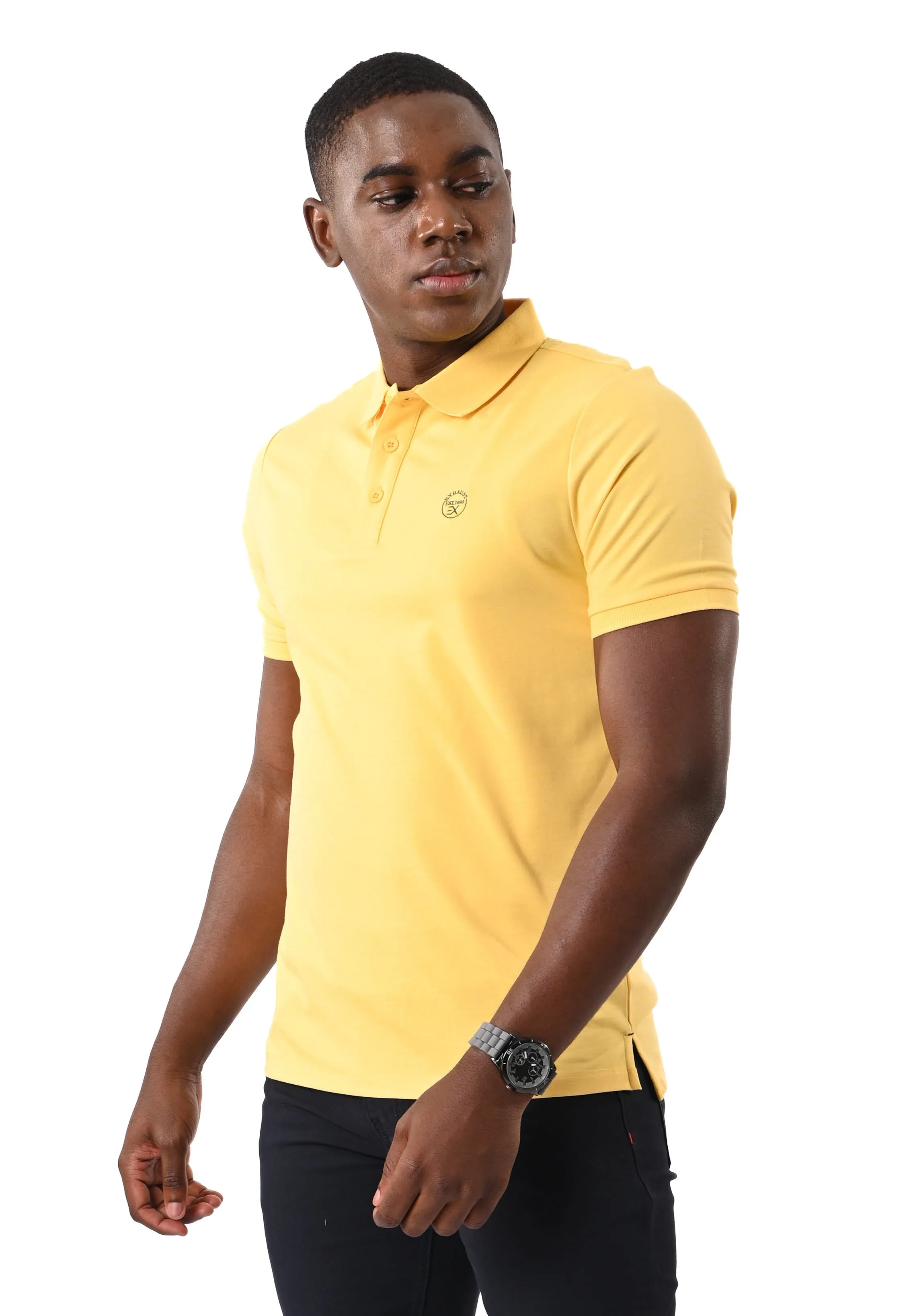 EXHAUST MENS POLO T-SHIRT [SLIM FIT] 1490