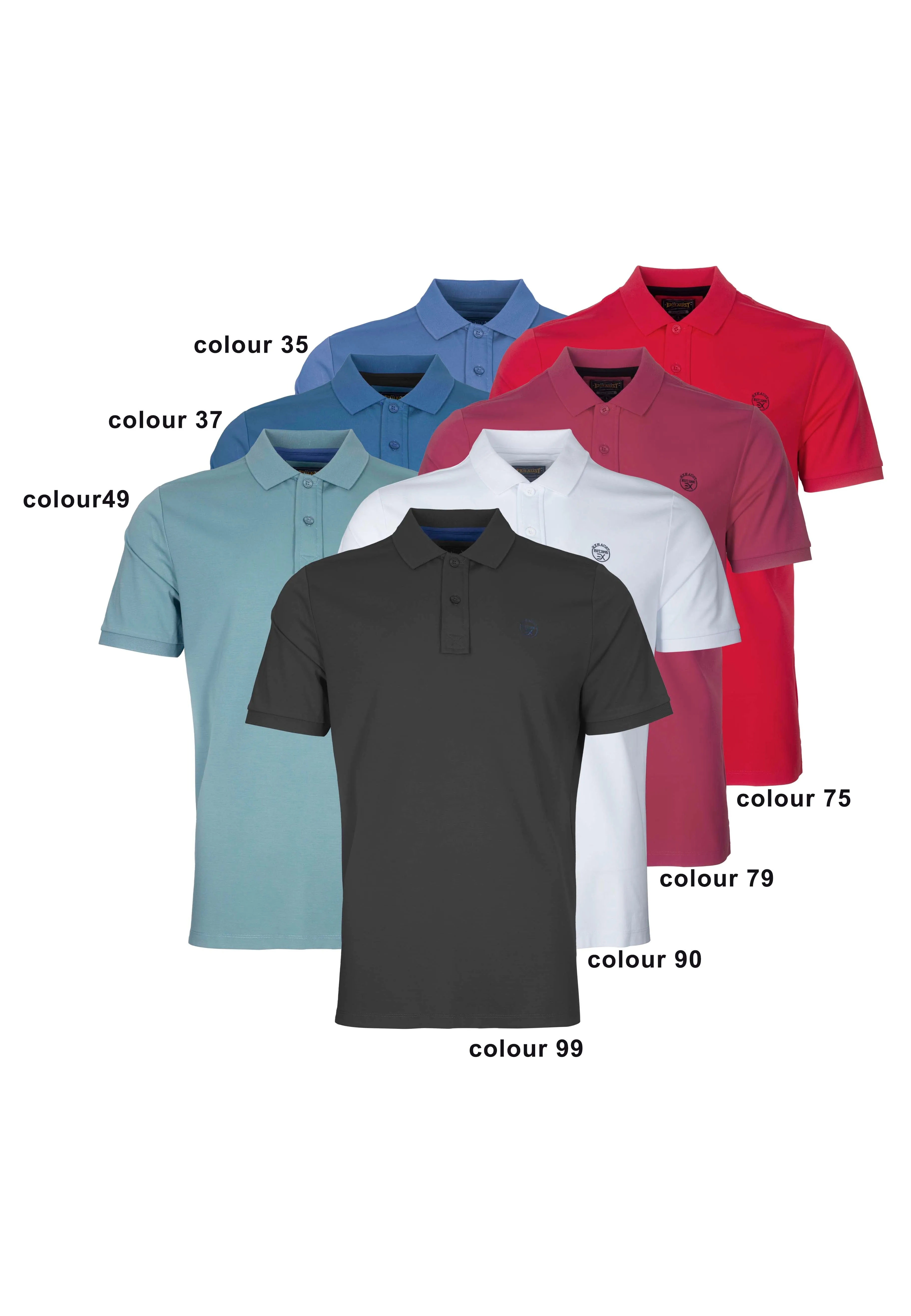 EXHAUST MENS POLO T-SHIRT [SLIM FIT] 1490