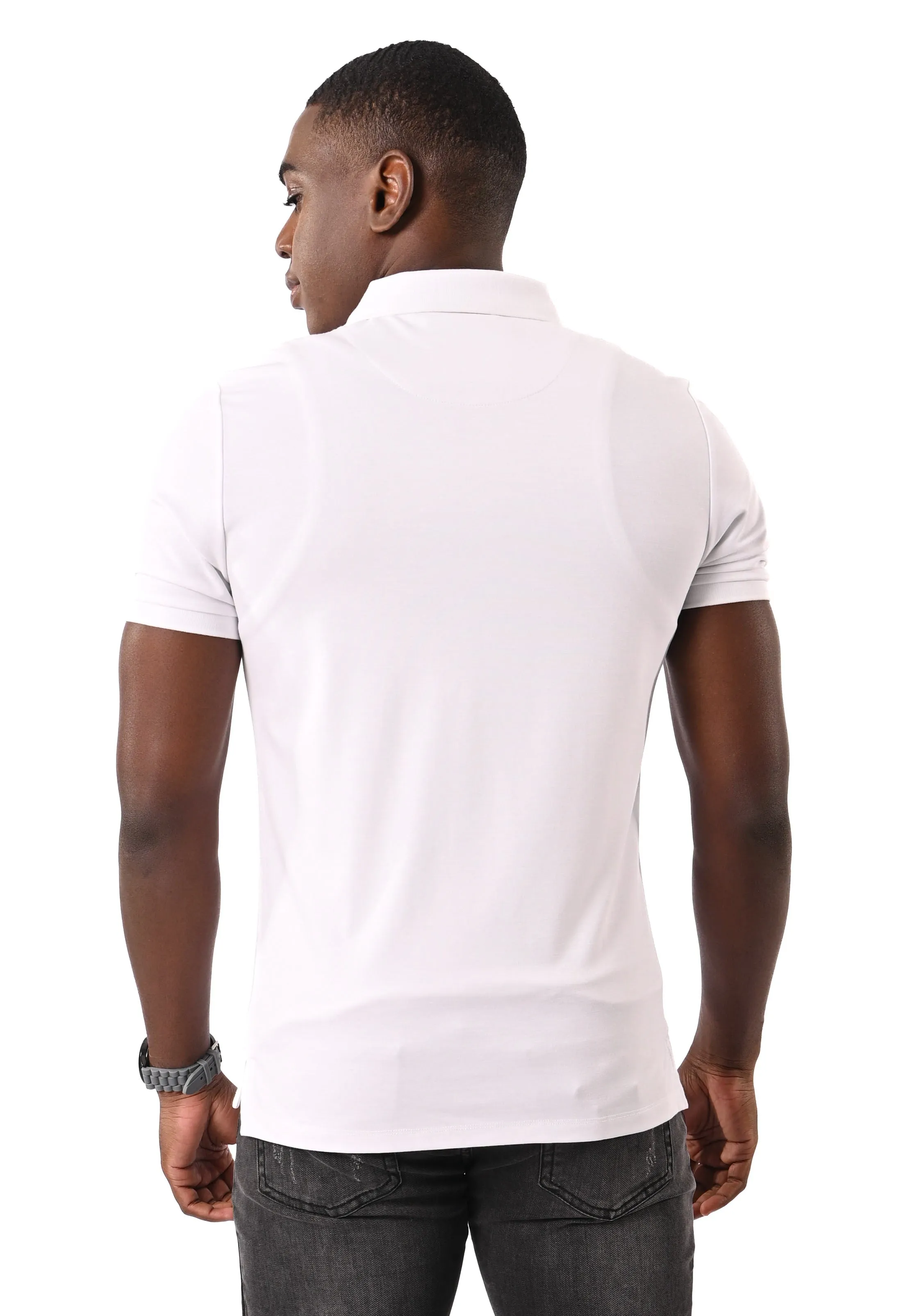 EXHAUST MENS POLO T-SHIRT [SLIM FIT] 1490