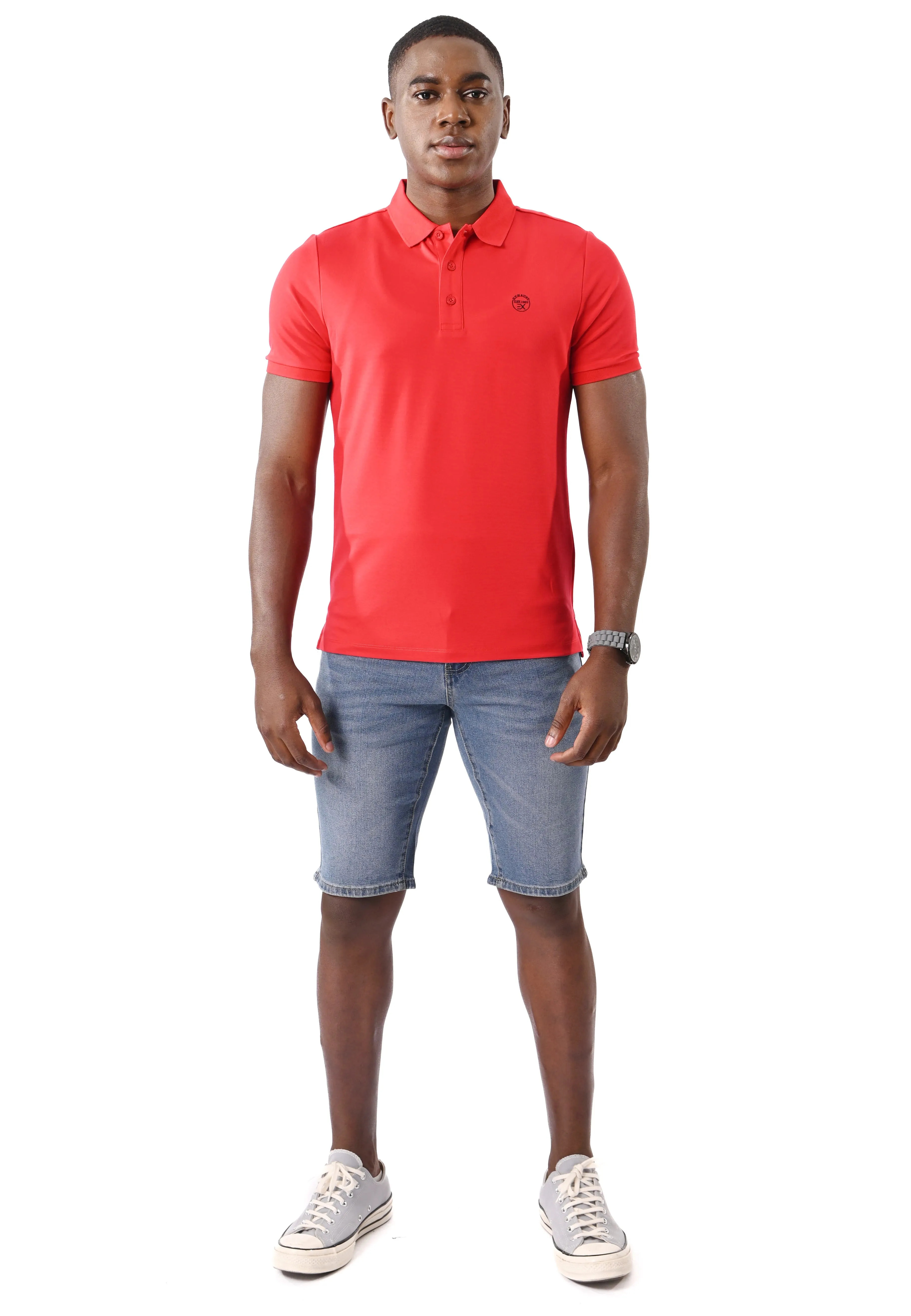 EXHAUST MENS POLO T-SHIRT [SLIM FIT] 1490