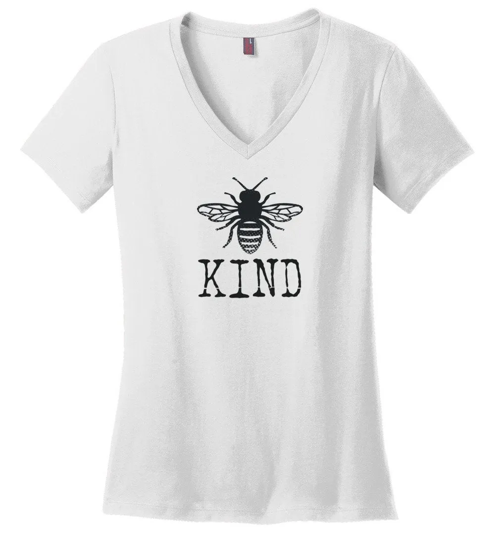 Funny Bee Kind V-neck