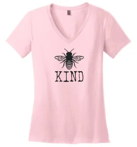 Funny Bee Kind V-neck