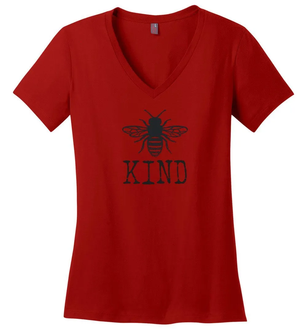 Funny Bee Kind V-neck