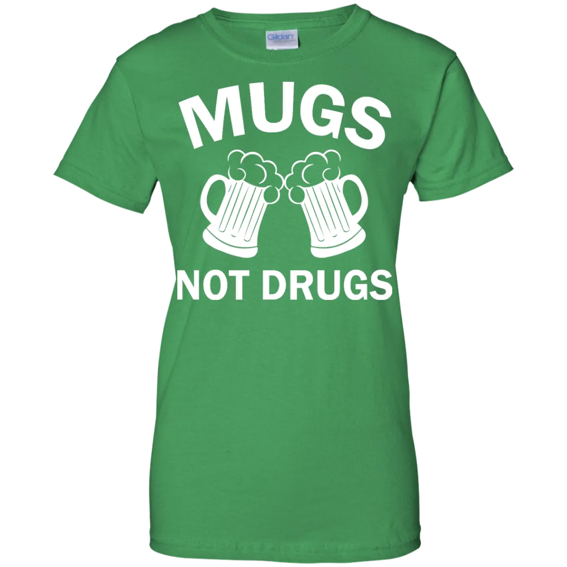 Funny St. Patrick's day: Cheers Mugs Not Drugs Shirt, Hoodie, Tank