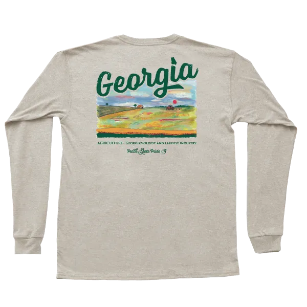 Georgia Ag Long Sleeve Tee