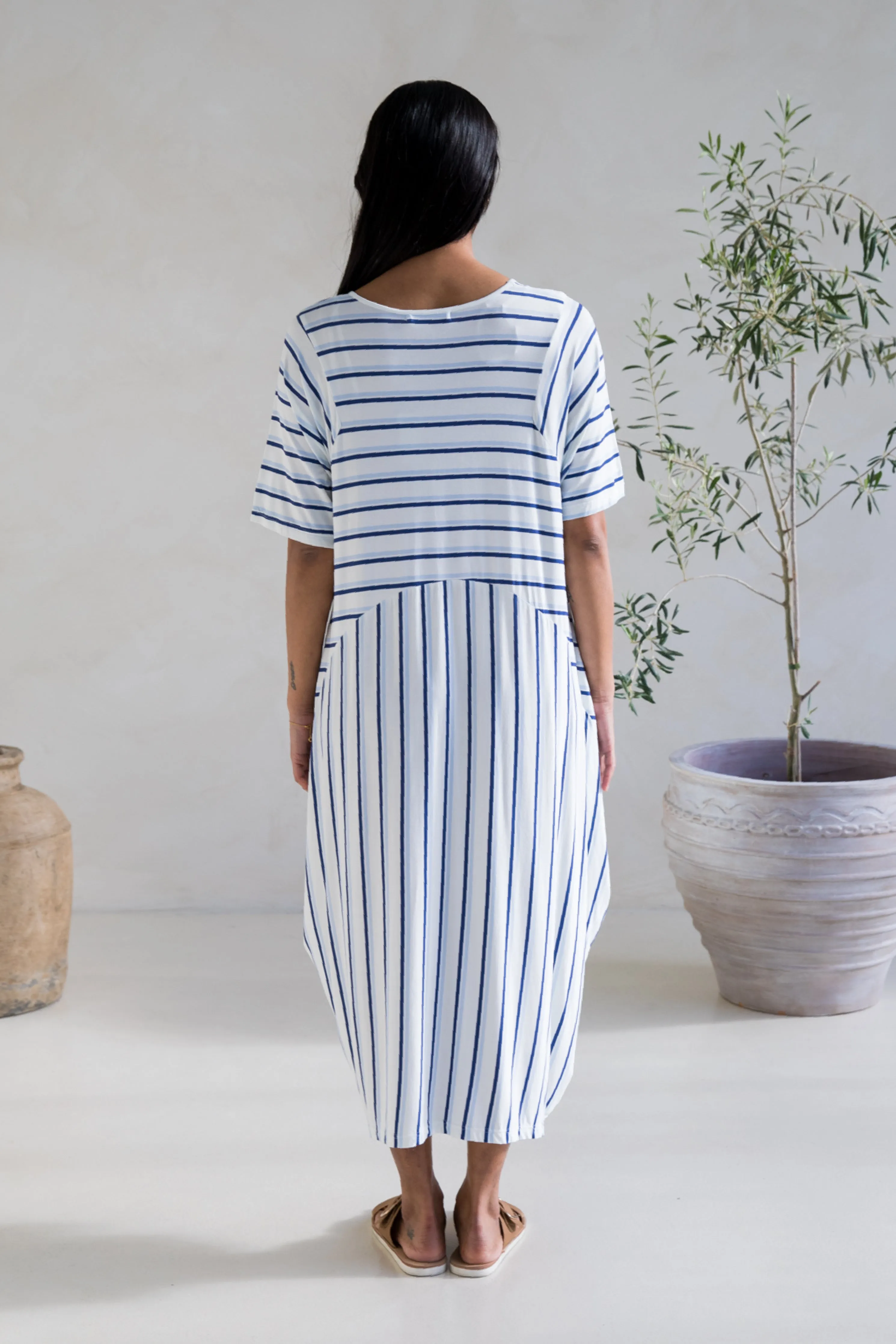 Gina Dress in Nautical