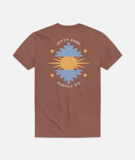 Golden Hour Tee - Brown