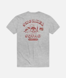 Grom Snorkel Squad Tee - Heather Grey