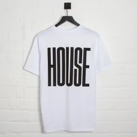 Higher House Back Print - Tshirt - White