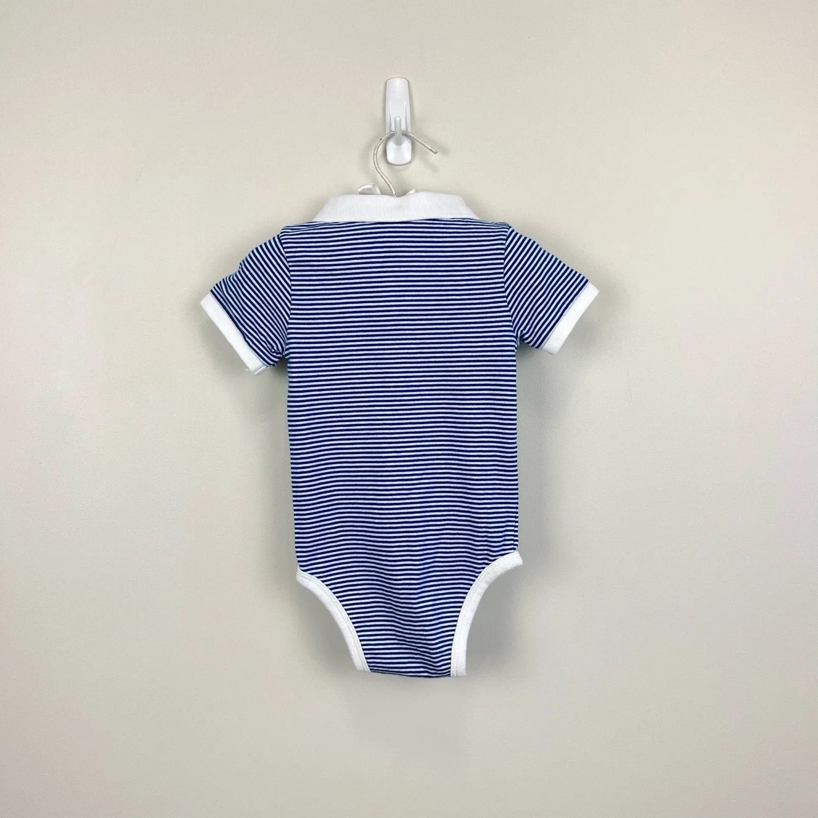 Jacadi Paris Short Sleeves Collared Bodysuit 18 Months