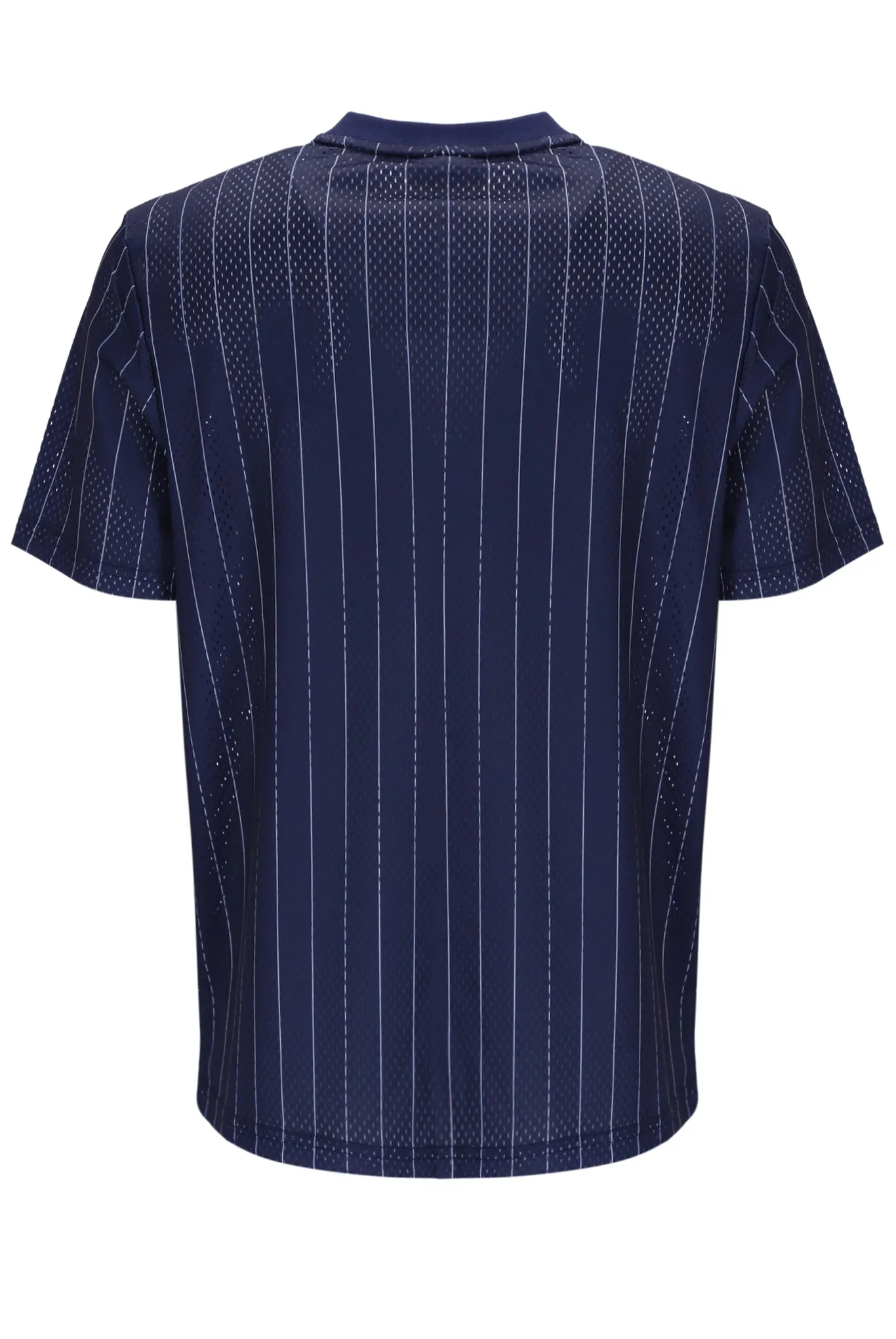 Jair Pin Stripe Mesh T-Shirt