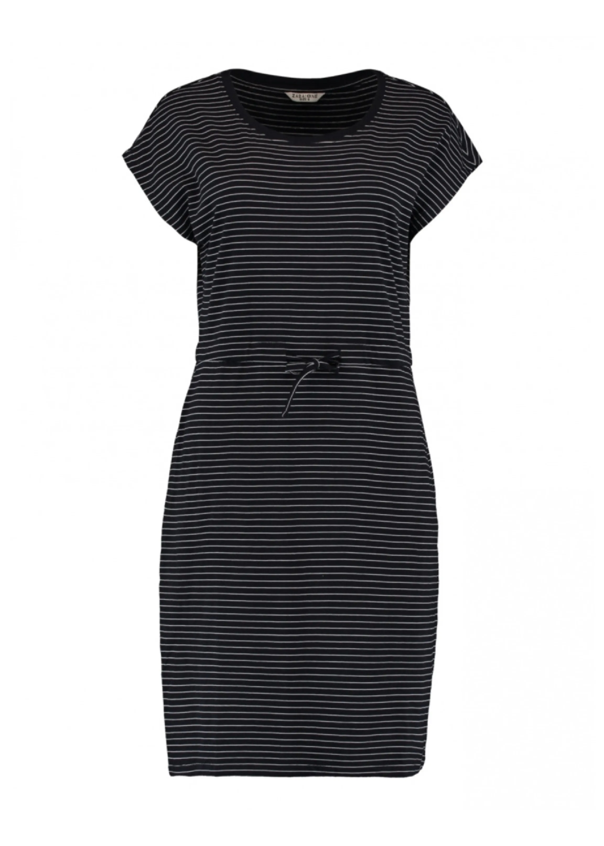 Judy Navy Striped T-Shirt Dress