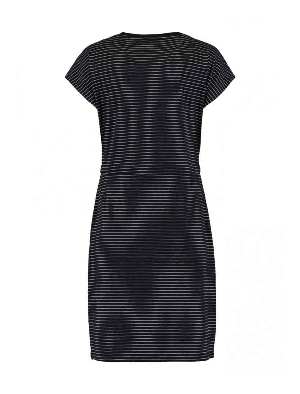 Judy Navy Striped T-Shirt Dress