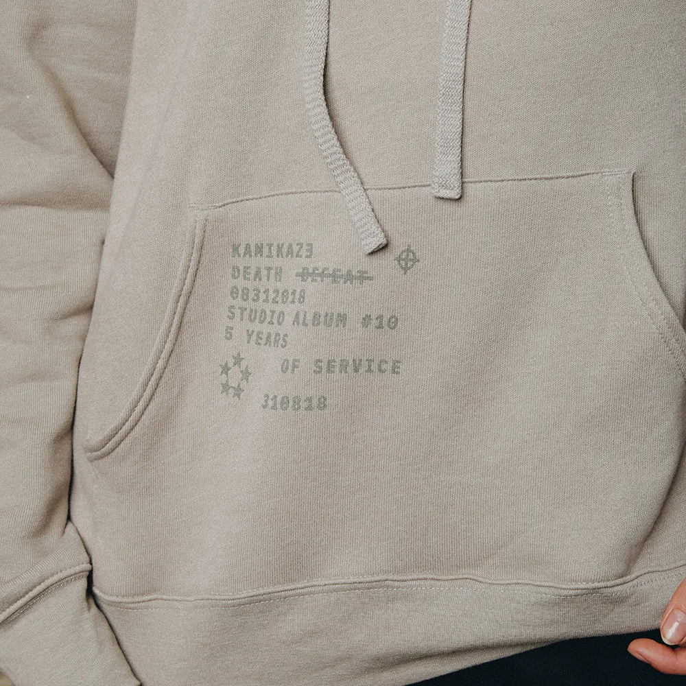 Kamikaze Mask Hoodie (Grey)