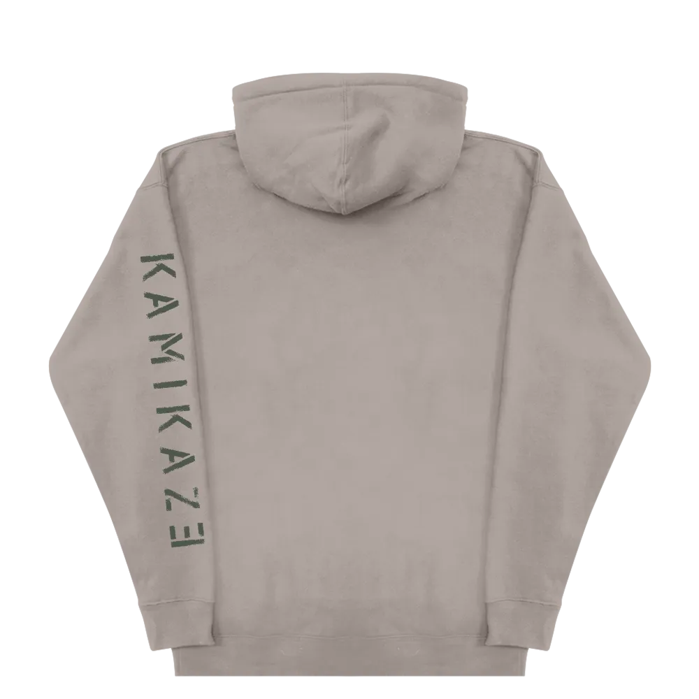 Kamikaze Mask Hoodie (Grey)